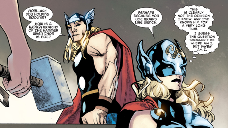 Illustration for article titled Putting Two Thors Together Shows the Human Side of the Gods of Thunder